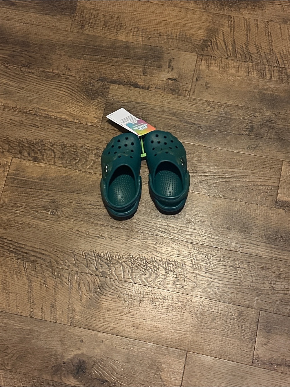 CROCS Kids Dark Teal Classic Clog